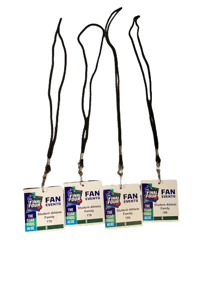 Cassius Winston Michigan State Basketball Final Four Student-Athlete Family Passes (Set of 4)