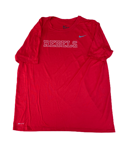 Michael Spears Ole Miss Baseball Team Exclusive "Ownership" Workout Shirt (Size 2XL)