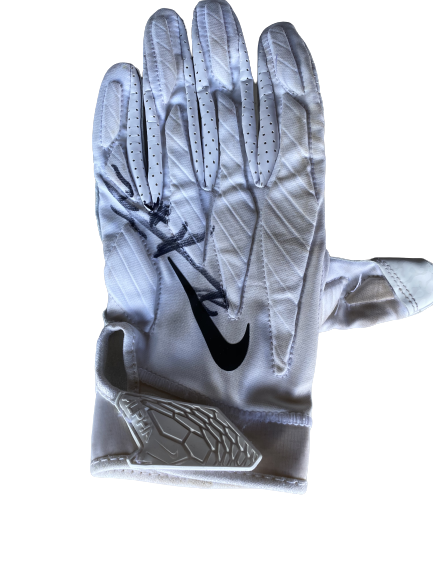 Kendall Hinton Wake Forest SIGNED Game Worn Gloves (Size XL)