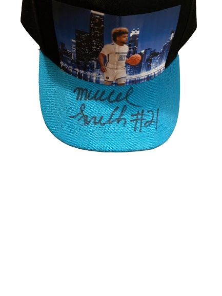 Mike Smith Columbia Basketball Signed Hat