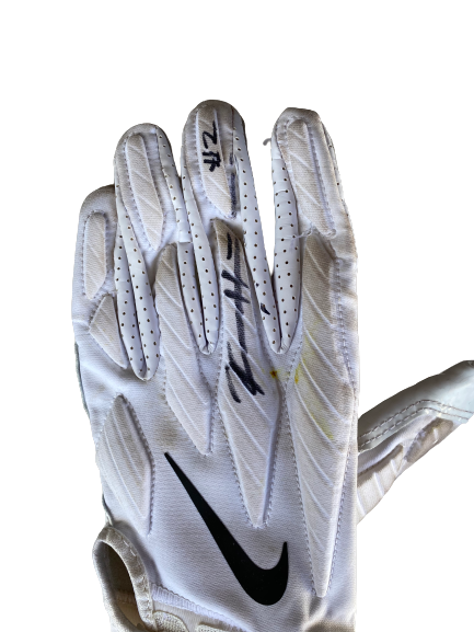 Kendall Hinton Wake Forest SIGNED Game Worn Gloves (Size XL)