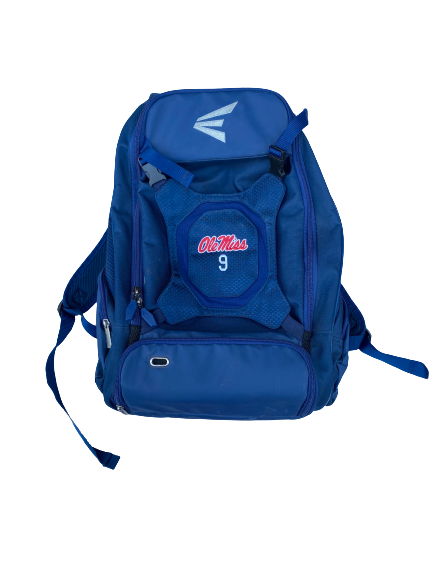 Michael Spears Ole Miss Baseball Team Exclusive Backpack with Travel Tag