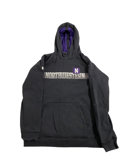 Malik Washington Northwestern Football Team-Issued Sweatshirt (Size L)