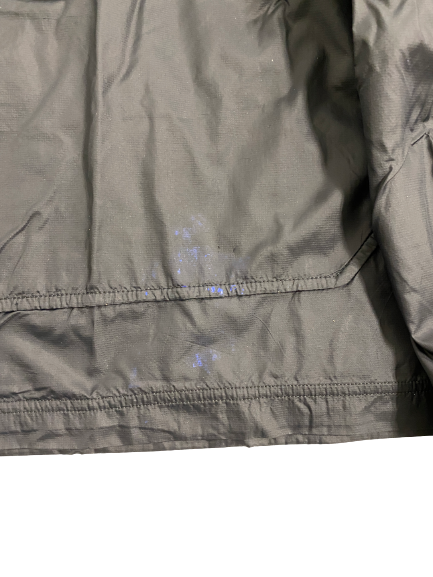 Malik Washington Northwestern Football Team-Issued Windbreaker Jacket (Size XL)