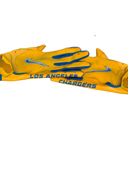 Chargers football gloves shop