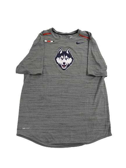 Nick Zecchino UCONN Football Team-Issued T-Shirt (Size M)