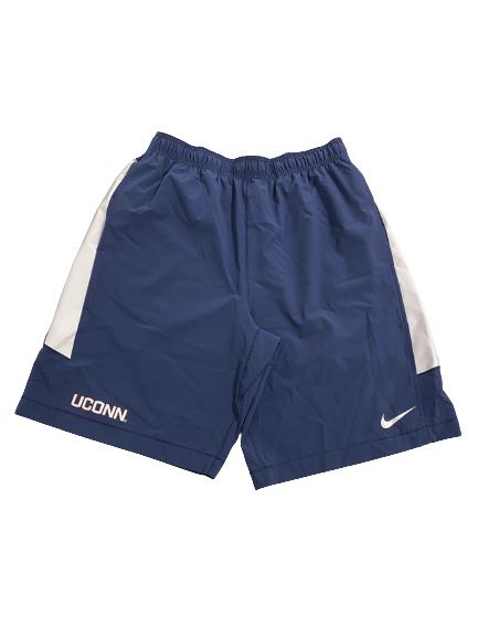 Nick Zecchino UCONN Football Team-Issued Shorts (Size L)