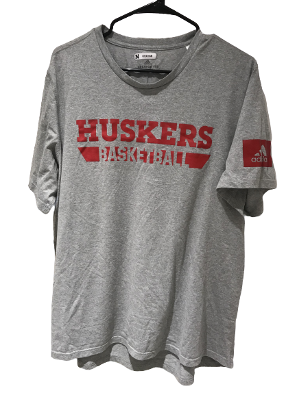 Haanif Cheatham "Huskers Basketball" Adidas T-Shirt
