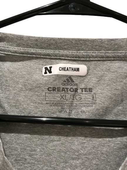Haanif Cheatham "Huskers Basketball" Adidas T-Shirt