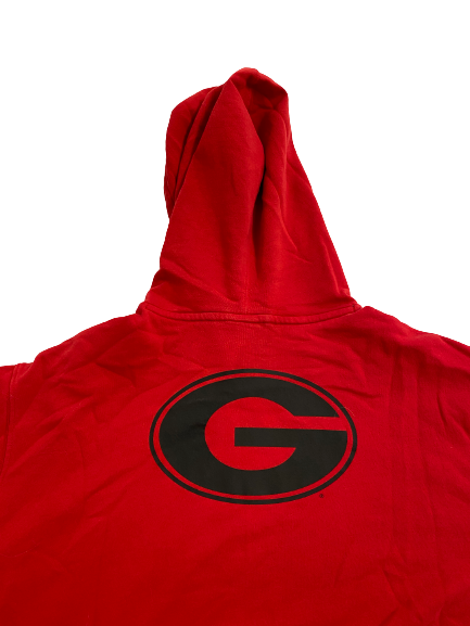 Meghan Froemming Georgia Volleyball Team-Issued Hoodie (Size L)