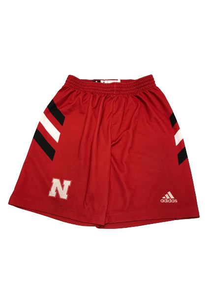 Haanif Cheatham Nebraska Basketball Adidas Practice Shorts