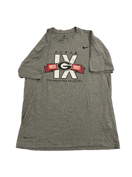 Meghan Froemming Georgia Volleyball Team-Issued T-Shirt (Size L)