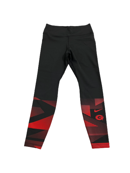 Meghan Froemming Georgia Volleyball Team-Issued Leggings (Size Women&