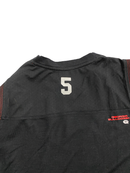 Meghan Froemming Georgia Volleyball Team-Issued Long Sleeve Shirt With Number on Back (Size L)