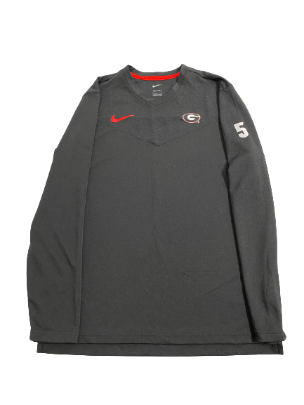 Meghan Froemming Georgia Volleyball Team-Issued Long Sleeve Shirt With Number (Size L)