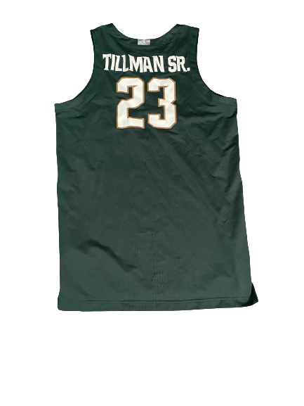 Xavier Tillman Michigan State 2019-2020 Game Worn Jersey - Photo Matched