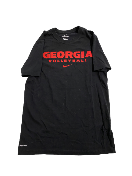 Meghan Froemming Georgia Volleyball Team-Issued T-Shirt (Size M)