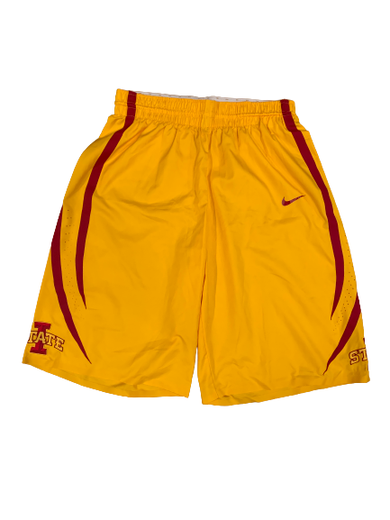 Georges Niang Iowa State 2015-2016 Game Worn Shorts (Size 40)