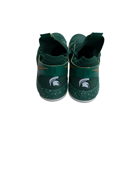Thomas Kithier Michigan State Basketball Player Exclusive Shoes (Size 15) - Lightly Worn