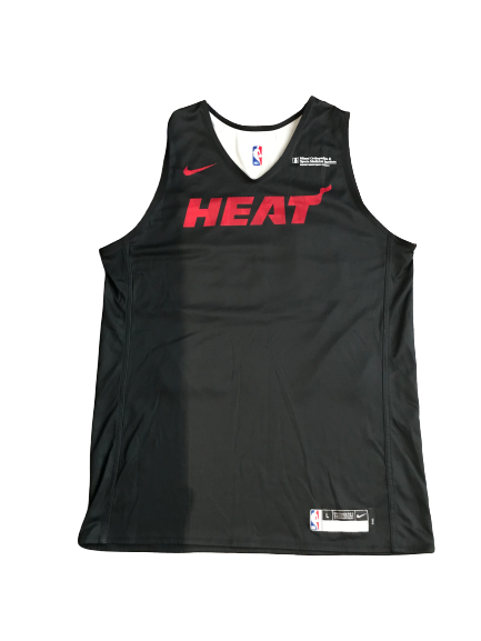 Markis McDuffie Miami Heat Team Issued Reversible Workout Jersey