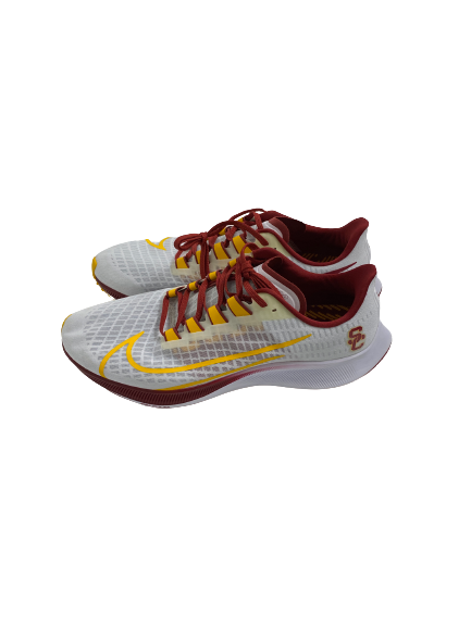 Micah Croom USC Football Team-Issued Shoes (Size 14)