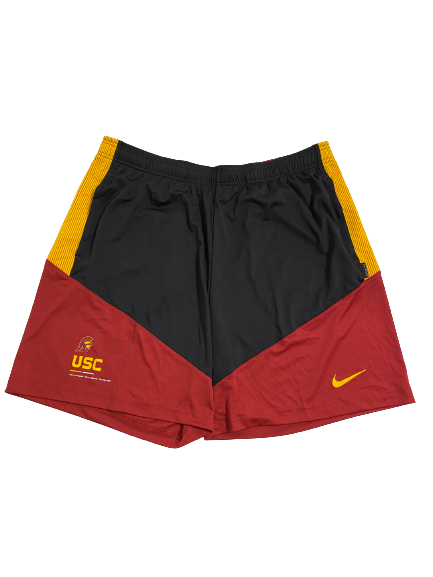 Micah Croom USC Football Team-Issued Shorts (Size XL)