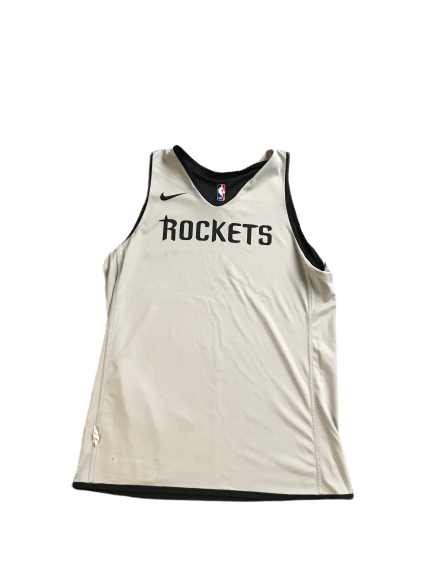 Markis McDuffie Houston Rockets Team Issued Reversible Workout Jersey