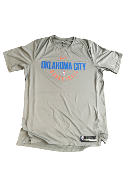 Markis McDuffie Oklahoma City Thunder Team Issued Workout Shirt
