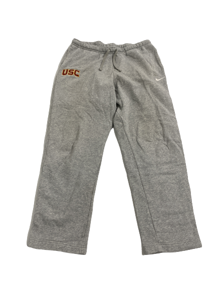 Micah Croom USC Football Team-Issued Sweatpants (Size XL)
