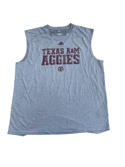 Luke McGhee Texas A&M Basketball Team Issued Tank (Size XL)