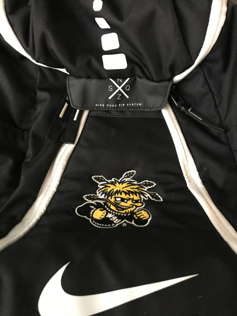 Markis McDuffie Team Issued Wichita State Nike Backpack