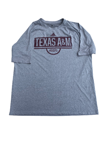 Luke McGhee Texas A&M Basketball Team Issued Shirt (Size XL)