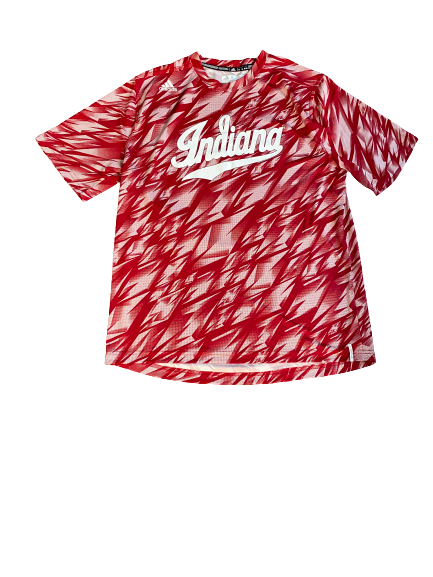 Nick Zeisloft Indiana Basketball Adidas T-Shirt (Size XL)