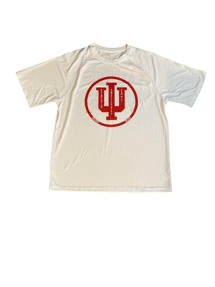 Nick Zeisloft Indiana Basketball Player-Exclusive Adidas T-Shirt (Size L)