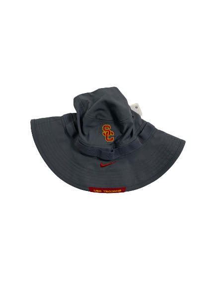 Micah Croom USC Football Team-Issued Bucket Hat (Size M/L)