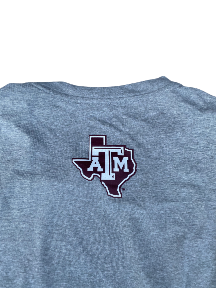 Luke McGhee Texas A&M Basketball Team Issued Shirt (Size XLT)