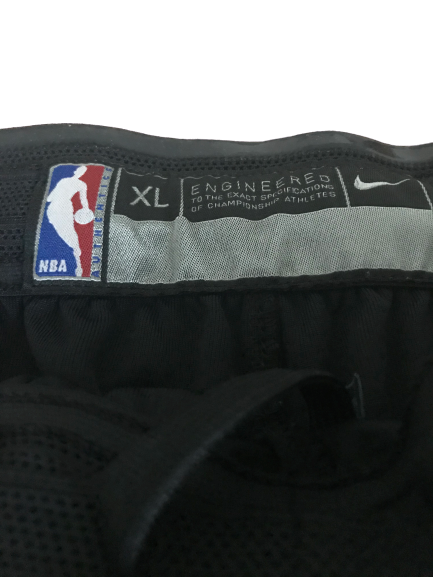 Markis McDuffie Portland Trailblazers Team Issued Workout Shorts