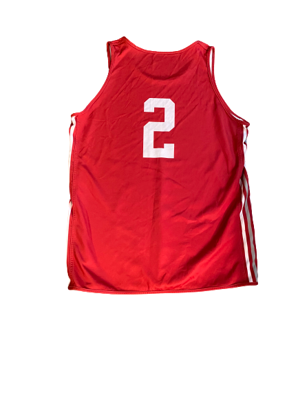 Nick Zeisloft Indiana Basketball Reversible Practice Jersey (Size XL)