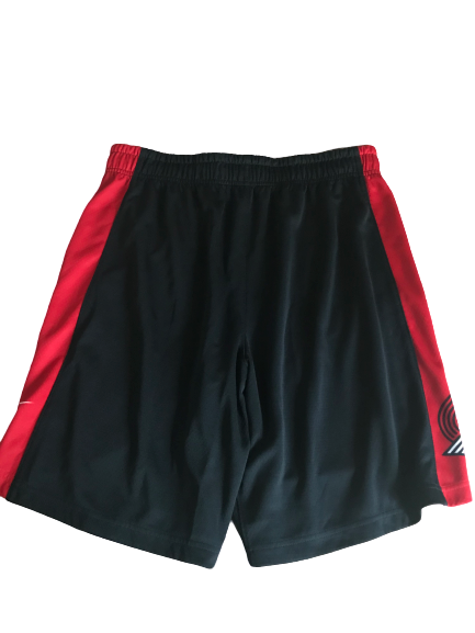 Markis McDuffie Portland Trailblazers Team Issued Workout Shorts