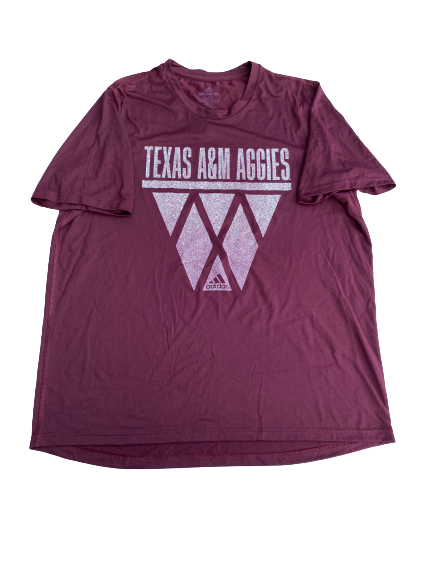 Luke McGhee Texas A&M Basketball Team Issued Shirt (Size XL)