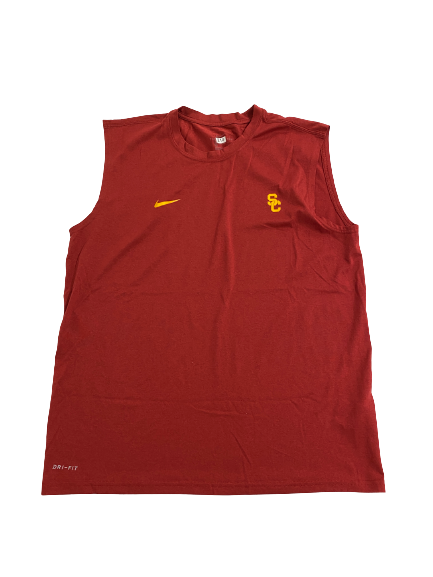 Micah Croom USC Football Team-Issued Tank (Size L)
