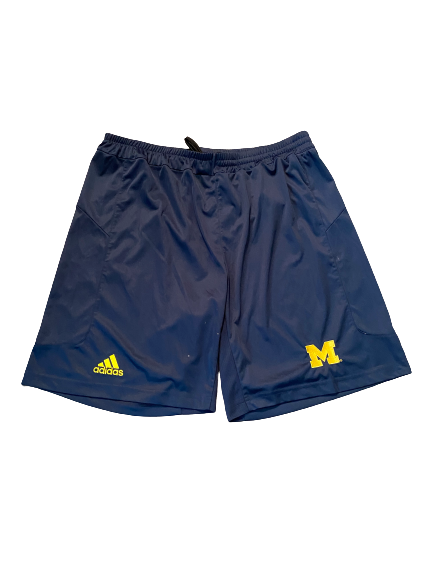 Quinn Nordin Michigan Football Team Issued Workout Shorts (Size XL)