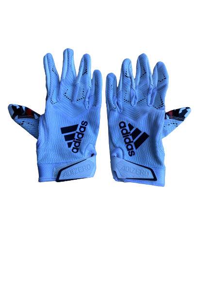 Dylan Autenrieth NC State Football Adidas Gloves (Size XL)