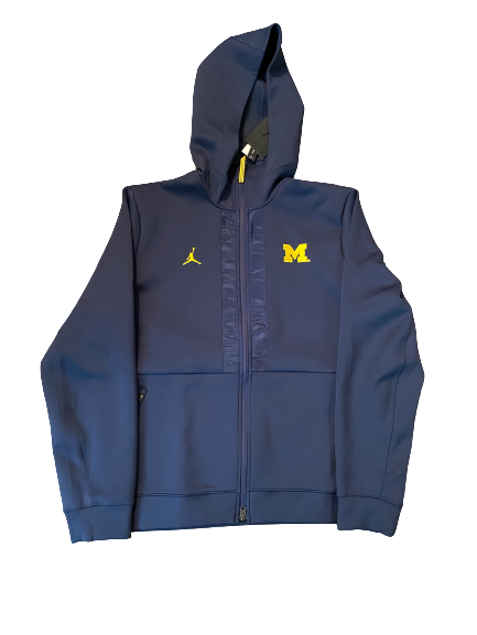 Quinn Nordin Michigan Football Team Issued Sweatshirt (Size L)