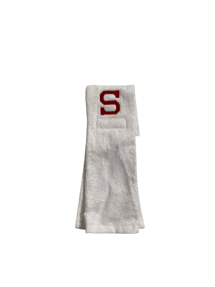 Ethan Bonner Stanford Football Game Towel - RETRO LOGO
