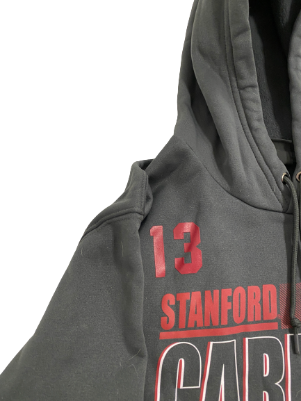 Ethan Bonner Stanford Football Player-Exclusive Sweatshirt With Number (Size L)