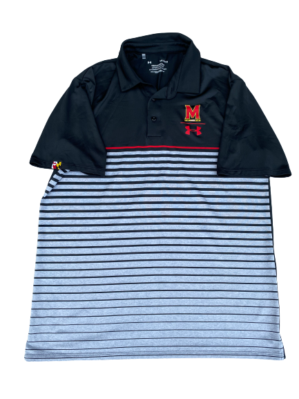 Maryland Basketball Polo Shirt (Size L)