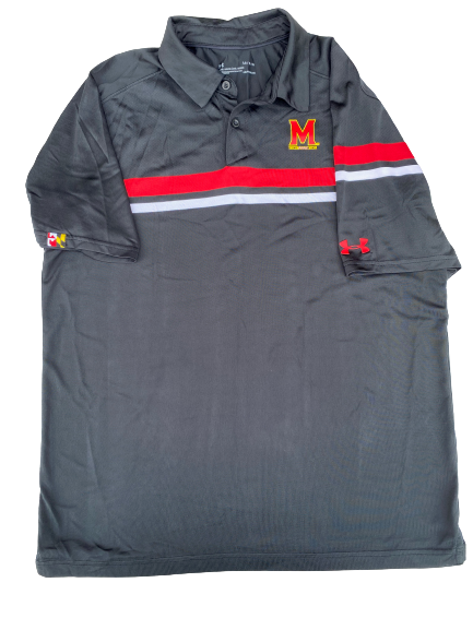 Maryland Basketball Polo Shirt (Size L)