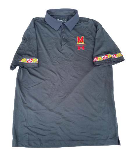 Maryland Basketball Polo Shirt (Size L)