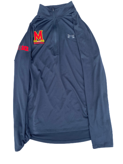 Maryland Basketball B1G 10 Zip-Up Jacket (Size L)
